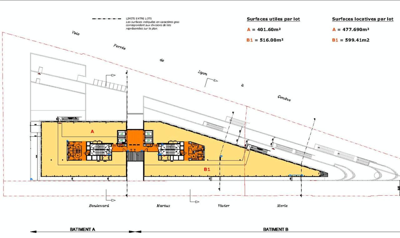 Bureau Lyon 4340m² Location bureau Lyon Rhône OLBUR2207756 18
